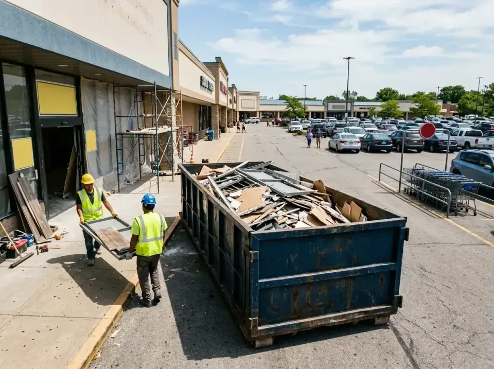retail-store-renovation-debris-003 — frequently asked questions, Roll-off Dumpster Rentals in Northampton, PA